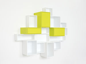wandmontiertes Regal / modern / aus MDF