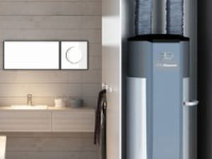 elektrischer Heißwasserspeicher / freistehend / Wohnbereich / mit Wärmerückgewinnung