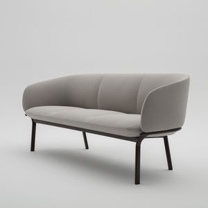 kompaktes Sofa / modern / Stoff / pulverbeschichteter Stahl
