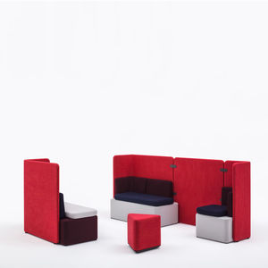 modulierbares Sofa / Eck / modern / Innenbereich