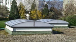 Aluminium-Dachverglasung