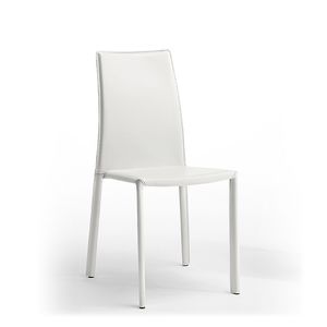 moderner Stuhl / Polster / Stapel / Leder
