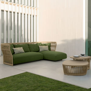 modulierbares Sofa / Eck / modern / für den Garten