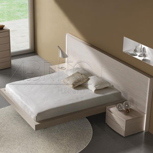 schwimmendes Bett / doppelt / modern / Kopfteil