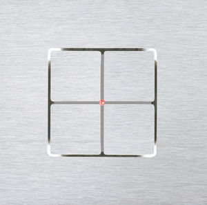 Druckschalter / Metall / modern / LED-Anzeige