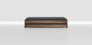 Standardbett / einfach / modern / Massivholz