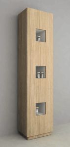 Säulenschrank für Badezimmer / modern
