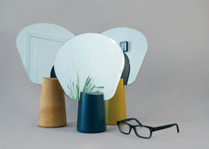 Stell--Spiegel / modern / Holz