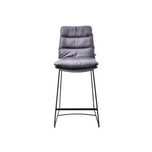 moderner Barhocker / Leder / Gewerbe / Polster