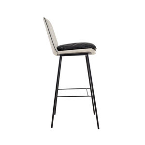 moderner Barhocker / Leder / Gewerbe / Polster