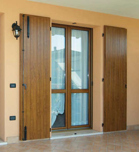 einflügelige fensterläden / aus PVC / Tür