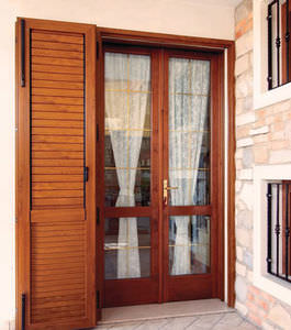 einflügelige fensterläden / aus PVC / Tür