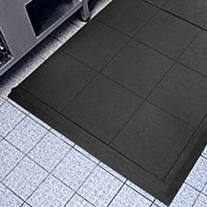 Ringbodenmatte / Schwarzgummi