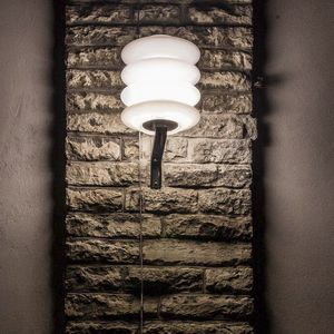 moderne Wandleuchte / Außenbereich / aus PE / HID