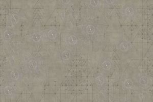 moderne Tapeten / Vinyl / mit geometrischem Muster