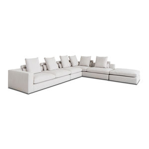 modulierbares Sofa / Eck / modern / für Empfangsbereich