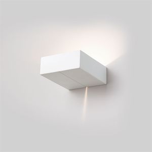 moderne Wandleuchte / Keramik / rechteckig