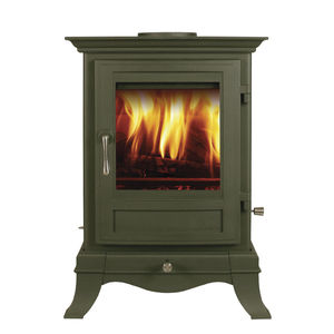 Multibrennstoff-Kaminofen / traditionell / Metall