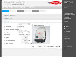 Software für planung / für Photovoltaikanlage