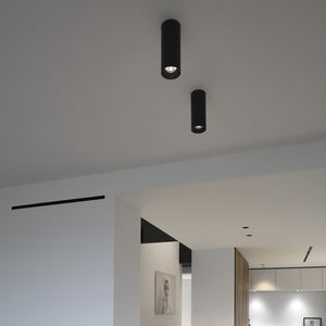 Downlight für Aufbau / LED / rund / Aluminium