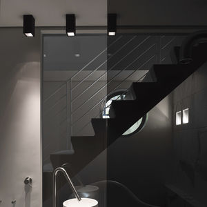 Downlight für Aufbau / LED / quadratisch / aus Stahlblech