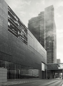 Keramik-Fassadenverkleidung / strukturiert / Metalloptik / für hinterlüftete Fassade