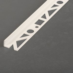 PVC-Abschlussprofil / für Fliesen / für Außeneckprofil / für Teppichböden
