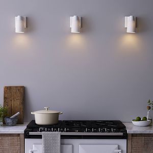 moderne Wandleuchte / aus Porzellan / Halogen / konisch