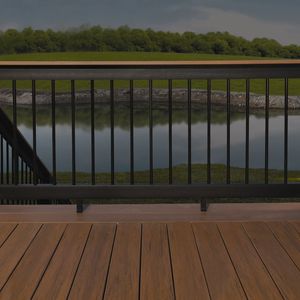 WPC-Geländer / Stangen / für das Deck / für Terrasse