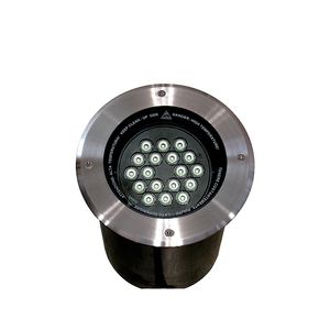 Leuchte für Bodeneinbau / LED / rund / Außenbereich