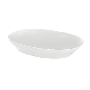 Aufsatzwaschbecken / oval / Keramik / modern