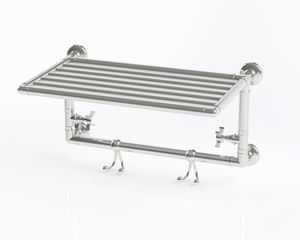elektrischer Badheizkörper / Metall / klassisch / horizontal
