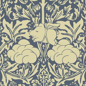 Design-Tapeten / Vlies / Blumenmuster / mit Naturmotiv
