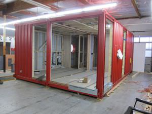 Container-Haus / modern / Metall / Öko