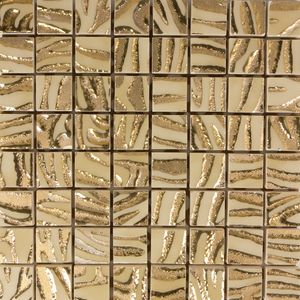 Innenraum-Mosaikfliese / Wand / Feinsteinzeug / quadratisch