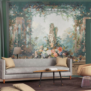 klassische Tapeten / Blumenmuster / Szenen / Vlies