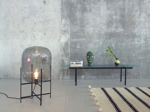 Stehleuchte / modern / Glas / Innenraum