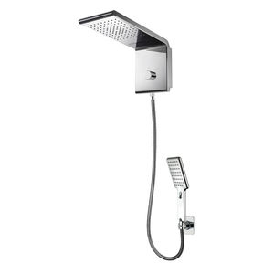 wandmontiertes Duschsystem / modern / mit Handbrause / mit festem Brausekopf