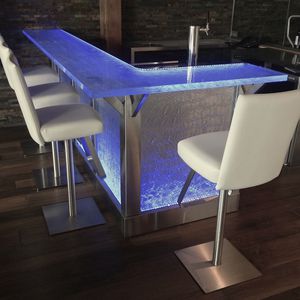 Gewerbe-Barschrank / modern / Glas / nach Maß