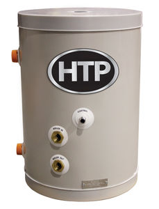 Gas-Heißwasserspeicher / freistehend / vertikal / Wohnbereich