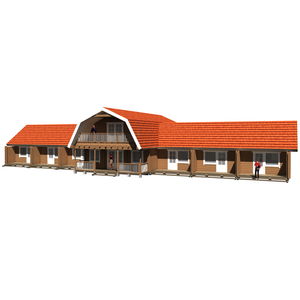 Fertigbau-Gebäude / Modul / für Hotels / Holz