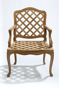 Sessel / Louis XV. Stil / Holz / Garten