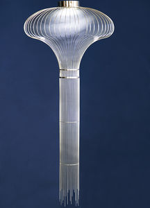 Wandleuchte / originelles Design / Glas / Metall / LED