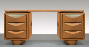 klassische Schreibtisch / Aluminium / zur beruflichen Nutzung