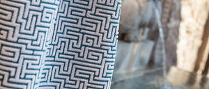 Möbelstoff / Motiv / Polyester / Viskose