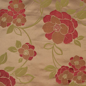 Möbelstoff / Blumenmotive / Streifenmuster / Trevira CS®