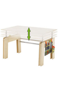 moderner Schreibtisch / höhenverstellbar / für Kinder