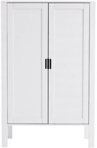 moderner Kleiderschrank / Holz / Schwingtüren / für Kinder