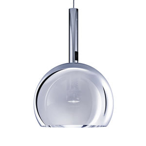 Hängelampe / modern / geblasenes Glas / aus Polycarbonat