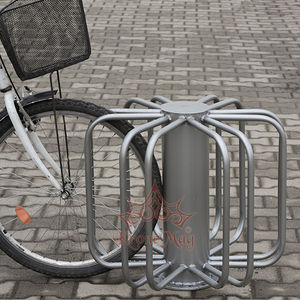 bodenstehende Fahrradstütze / Stahl / für öffentliche Bereiche